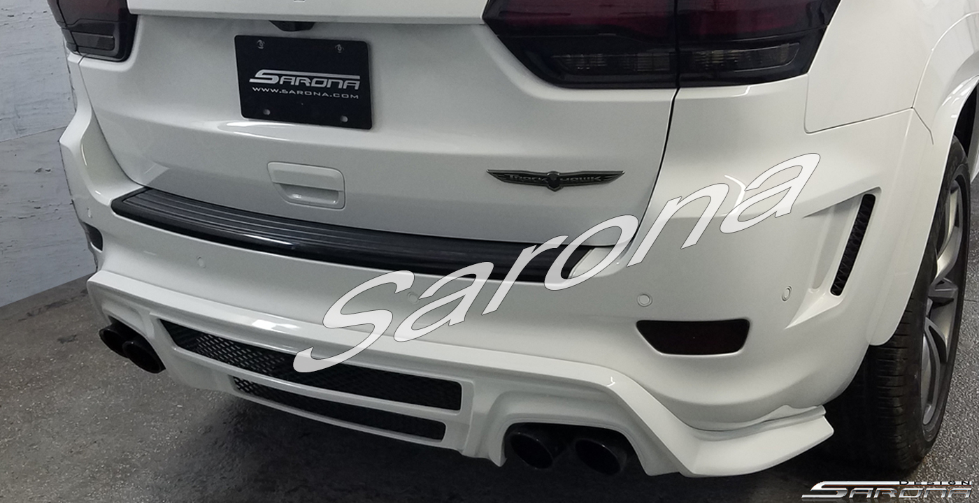 Custom Jeep Grand Cherokee  SUV/SAV/Crossover Rear Lip/Diffuser (2011 - 2021) - $590.00 (Part #JP-025-RA)
